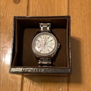 Silver Michael Kors watch